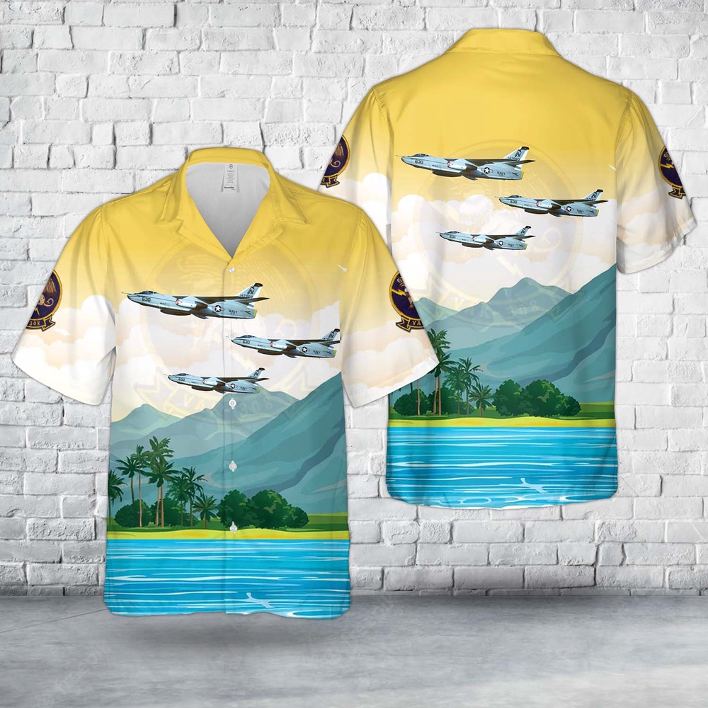 Us Navy Hawaiian Shirt US Navy KA 3B Skywarrior BuNo 147660 of VAK 308 Griffins Hawaiian Shirt Military Hawaiian Shirt 1 rpkd2z.jpg Us Navy Hawaiian Shirt US Navy KA 3B Skywarrior BuNo 147660 of VAK 308 Griffins Hawaiian Shirt Military Hawaiian Shirt 1 rpkd2z.jpg