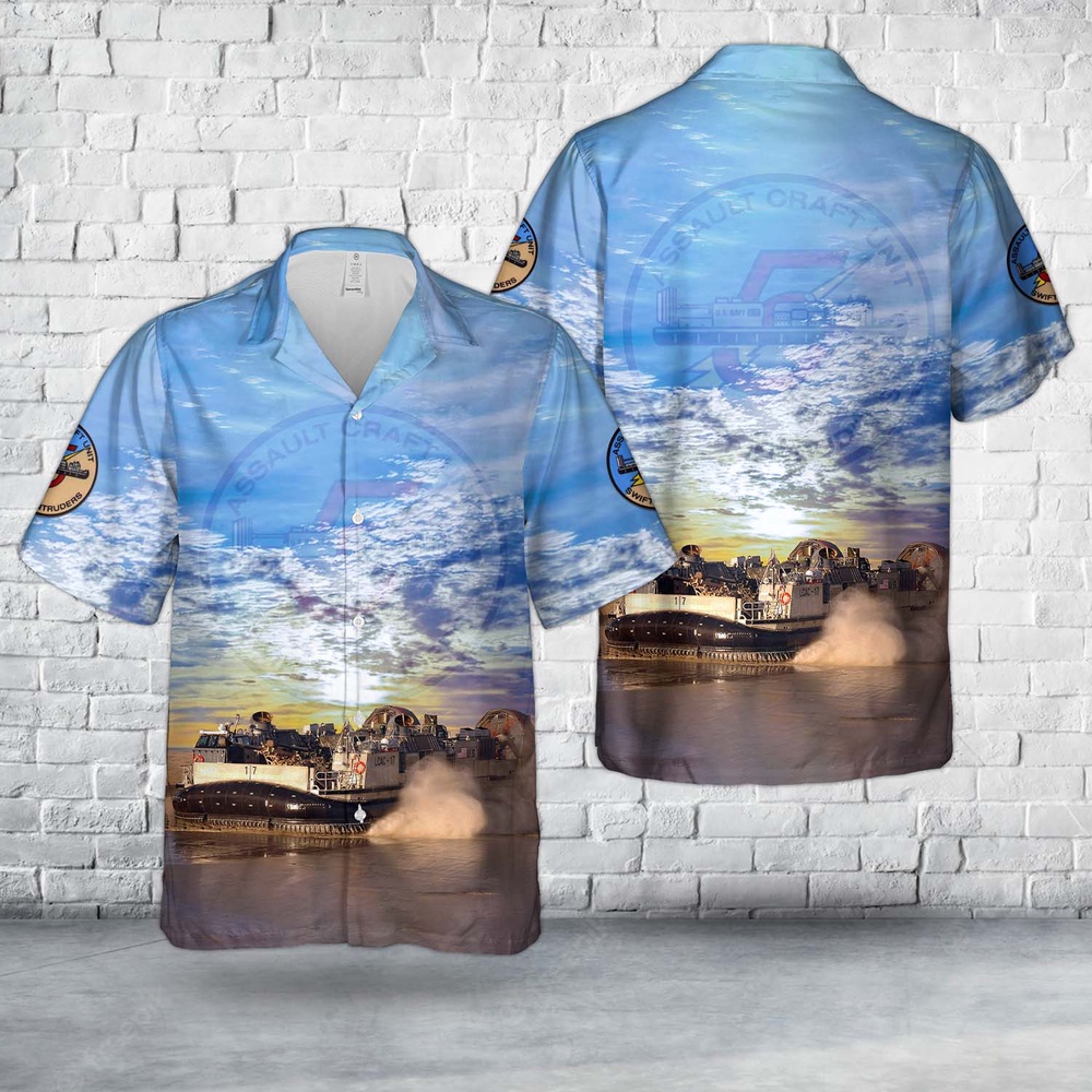 Us Navy Hawaiian Shirt US Navy Landing Craft Air Cushion LCAC 17 Of Assault Craft Unit 5 ACU 5 Hawaiian Shirt Military Hawaiian Shirt 1 bv1okn.jpg Us Navy Hawaiian Shirt US Navy Landing Craft Air Cushion LCAC 17 Of Assault Craft Unit 5 ACU 5 Hawaiian Shirt Military Hawaiian Shirt 1 bv1okn.jpg