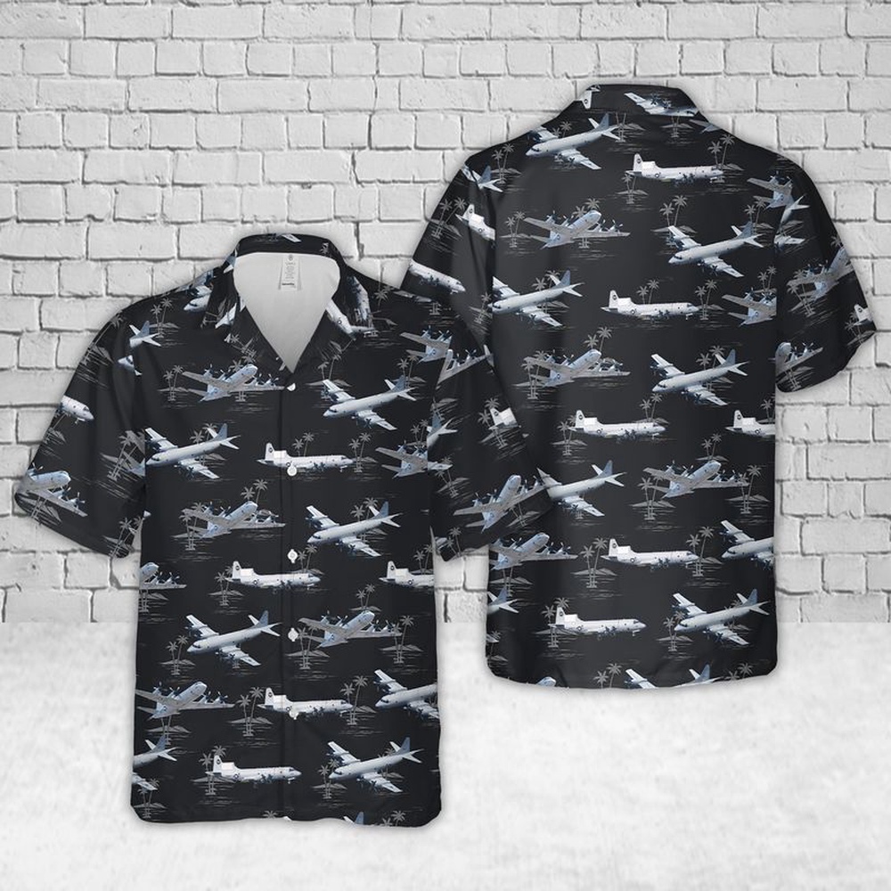 Us Navy Hawaiian Shirt US Navy Lockheed P 3C Orion Hawaiian Shirt Military Hawaiian Shirt 1 rxanjn.jpg