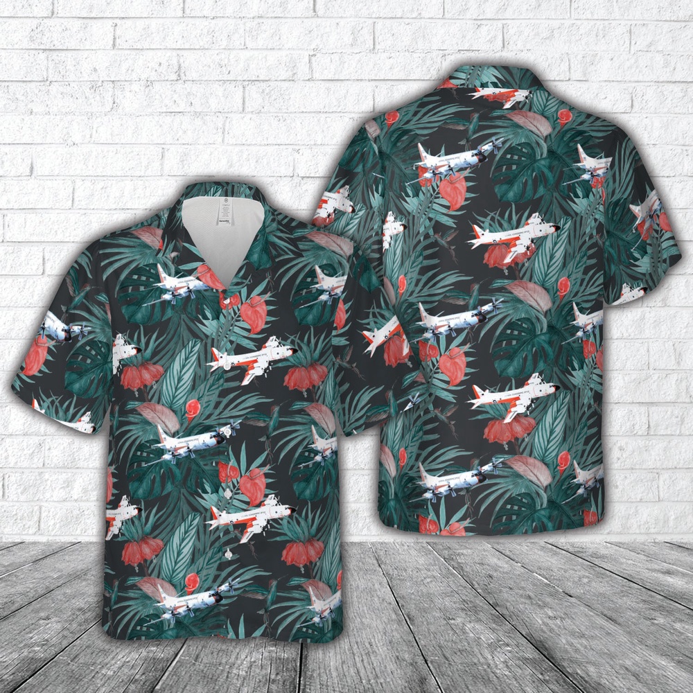 Us Navy Hawaiian Shirt US Navy Lockheed P 3D Orion 150500 Hawaiian Shirt Military Hawaiian Shirt 1 sqgyvo.jpg