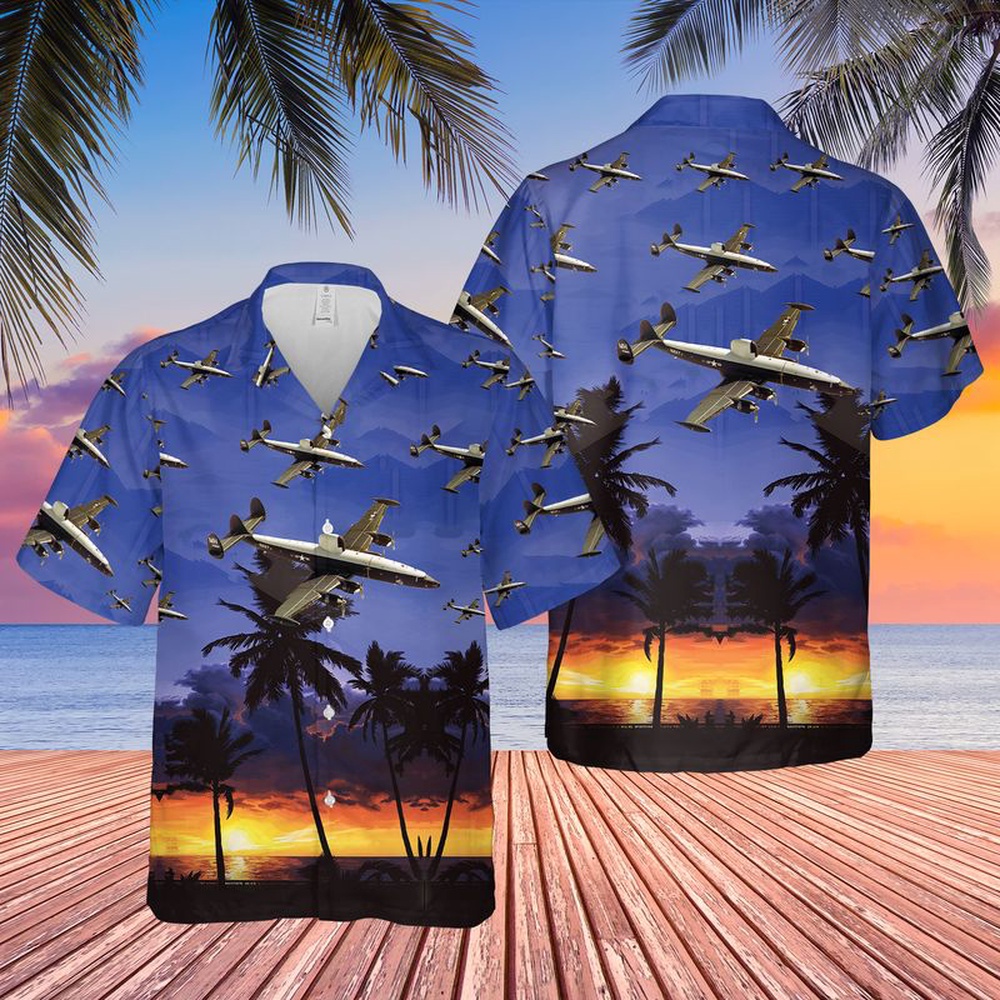 Us Navy Hawaiian Shirt US Navy Lockheed WC 121N Of VW 4 Hurricane Hunters Hawaiian Shirt Military Hawaiian Shirt 1 qsdydc.jpg