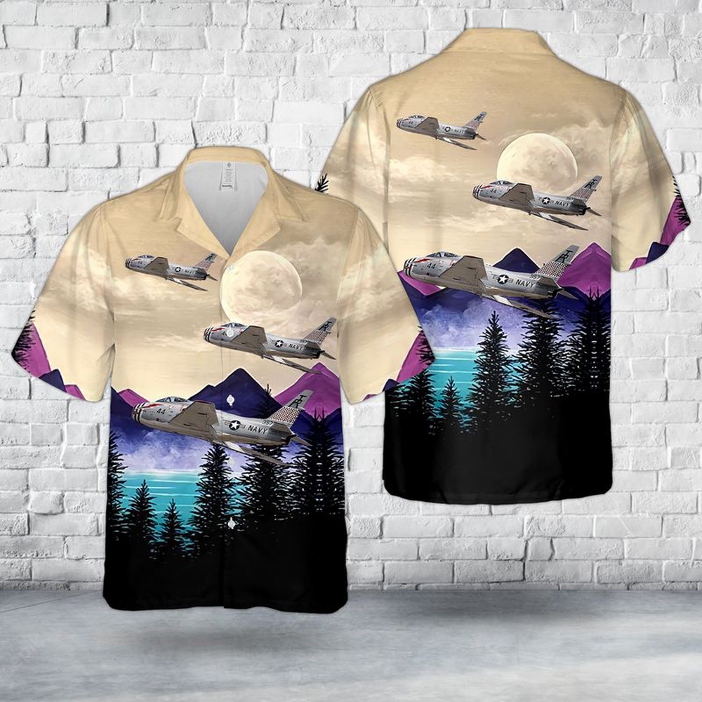 Us Navy Hawaiian Shirt US Navy North American FJ 4B Fury Hawaiian Shirt Military Hawaiian Shirt 1 z6i7oj.jpg