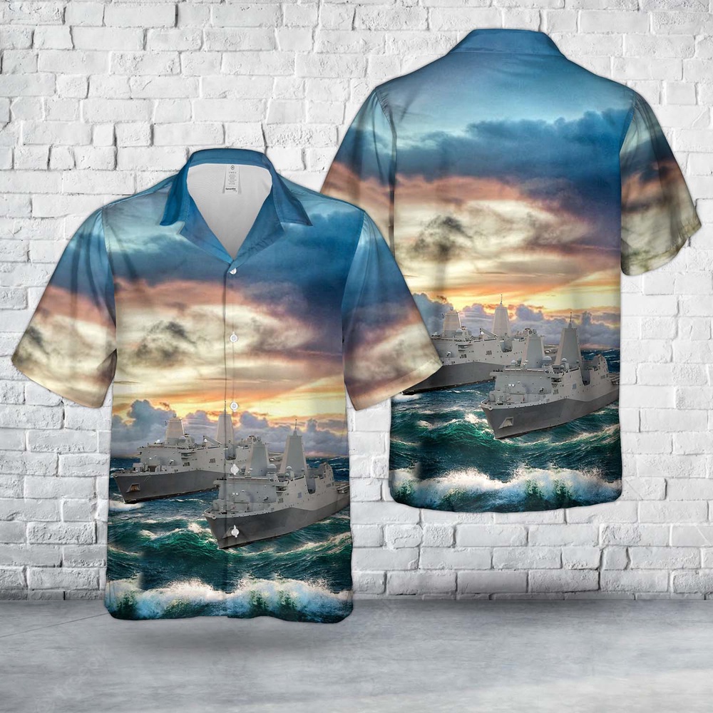 Us Navy Hawaiian Shirt US Navy San Antonio class amphibious transport dock Hawaiian Shirt Military Hawaiian Shirt 1 radykz.jpg Us Navy Hawaiian Shirt US Navy San Antonio class amphibious transport dock Hawaiian Shirt Military Hawaiian Shirt 1 radykz.jpg