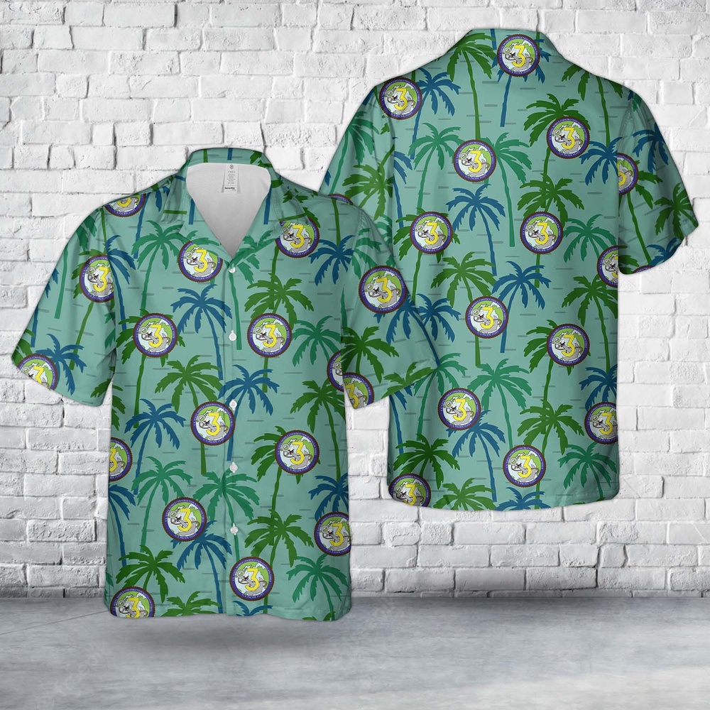 Us Navy Hawaiian Shirt US Navy Seabee Naval Mobile Construction Battalion THREE NMCB 3 Hawaiian Shirt Military Hawaiian Shirt 1 jtec0d.jpg