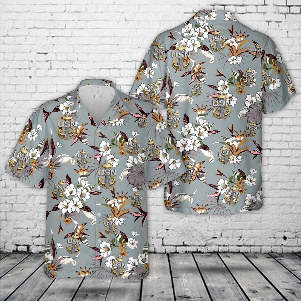 Us Navy Hawaiian Shirt US Navy Senior Chief Petty Officer Backbone Anchor Hawaiian Shirt Military Hawaiian Shirt 1 z7rsoe.jpg