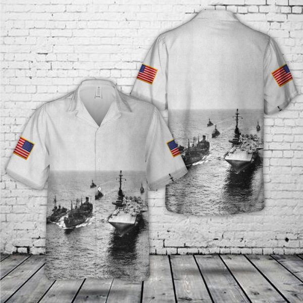 Us Navy Hawaiian Shirt, US Navy Ships Hawaiian Shirt, Military Hawaiian Shirt