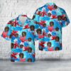 Us Navy Hawaiian Shirt, US Navy TACAMO EC-130Q of VQ-4, in 1984 Hawaiian Shirt, Military Hawaiian Shirt