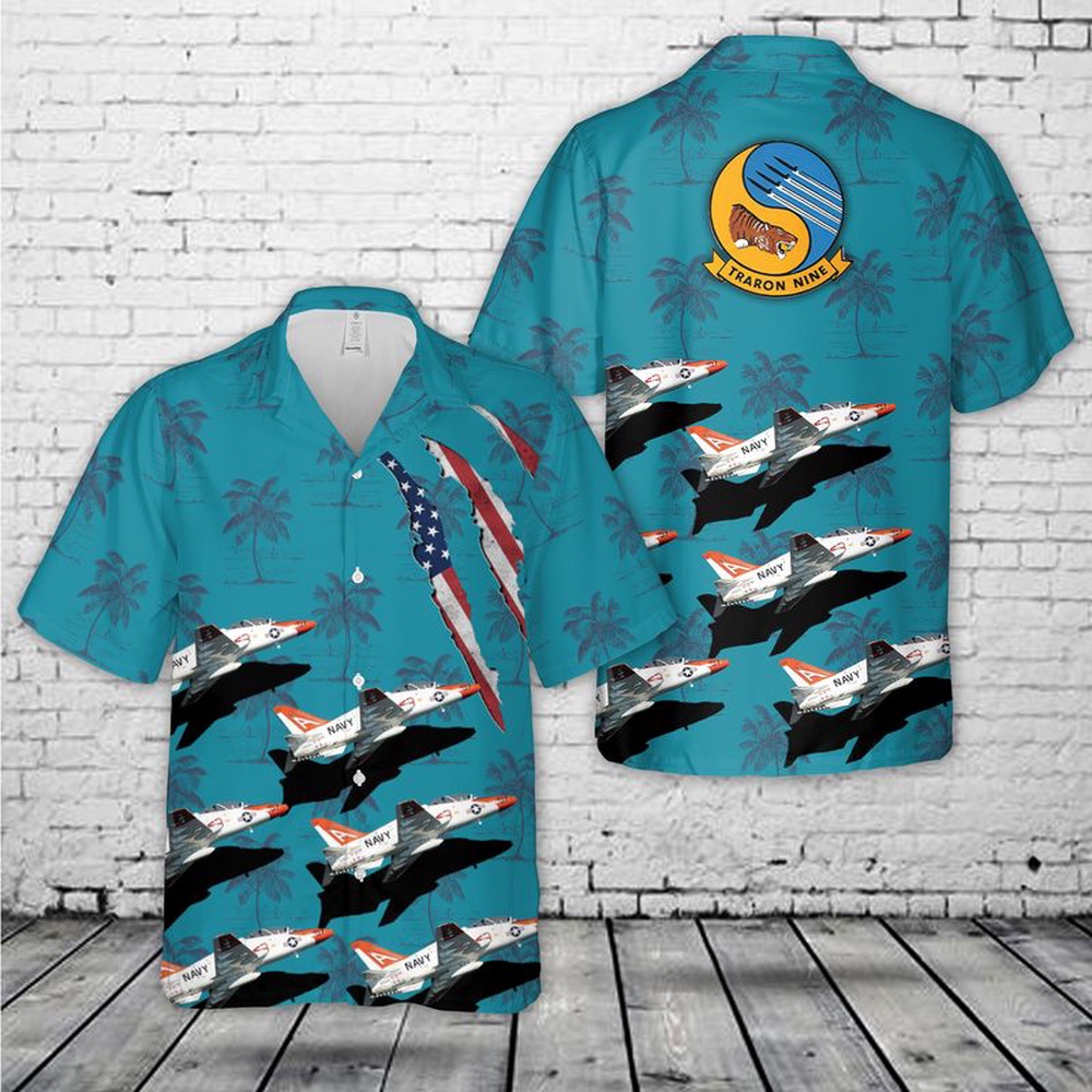 Us Navy Hawaiian Shirt US Navy Training Squadron NINE VT 9 T 45Cs Hawaiian Shirt Military Hawaiian Shirt 1 t68iql.jpg