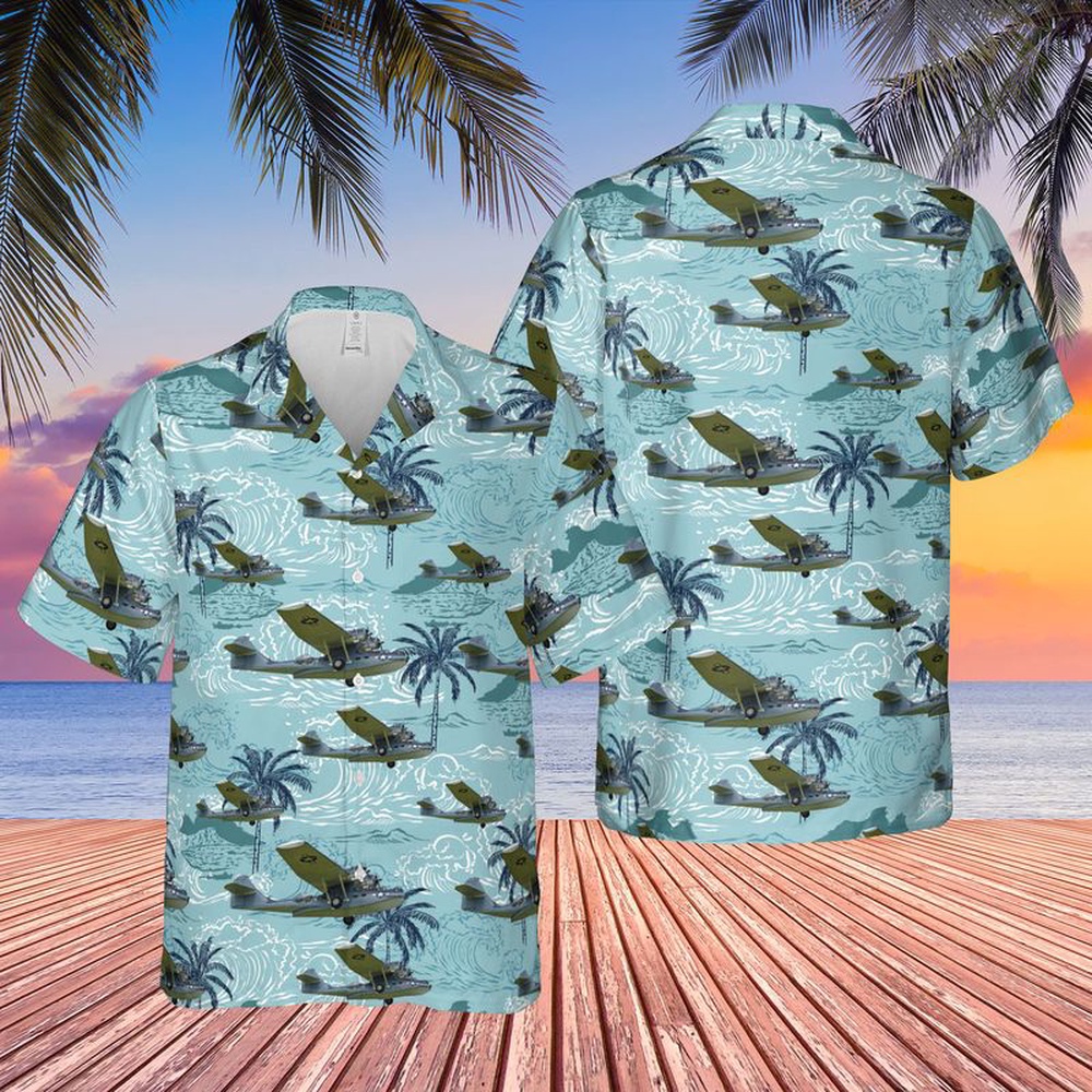 Us Navy Hawaiian Shirt US Navy USN Consolidated PBY 5A Catalina Hawaiian Shirt Military Hawaiian Shirt 1 v5ycuj.jpg