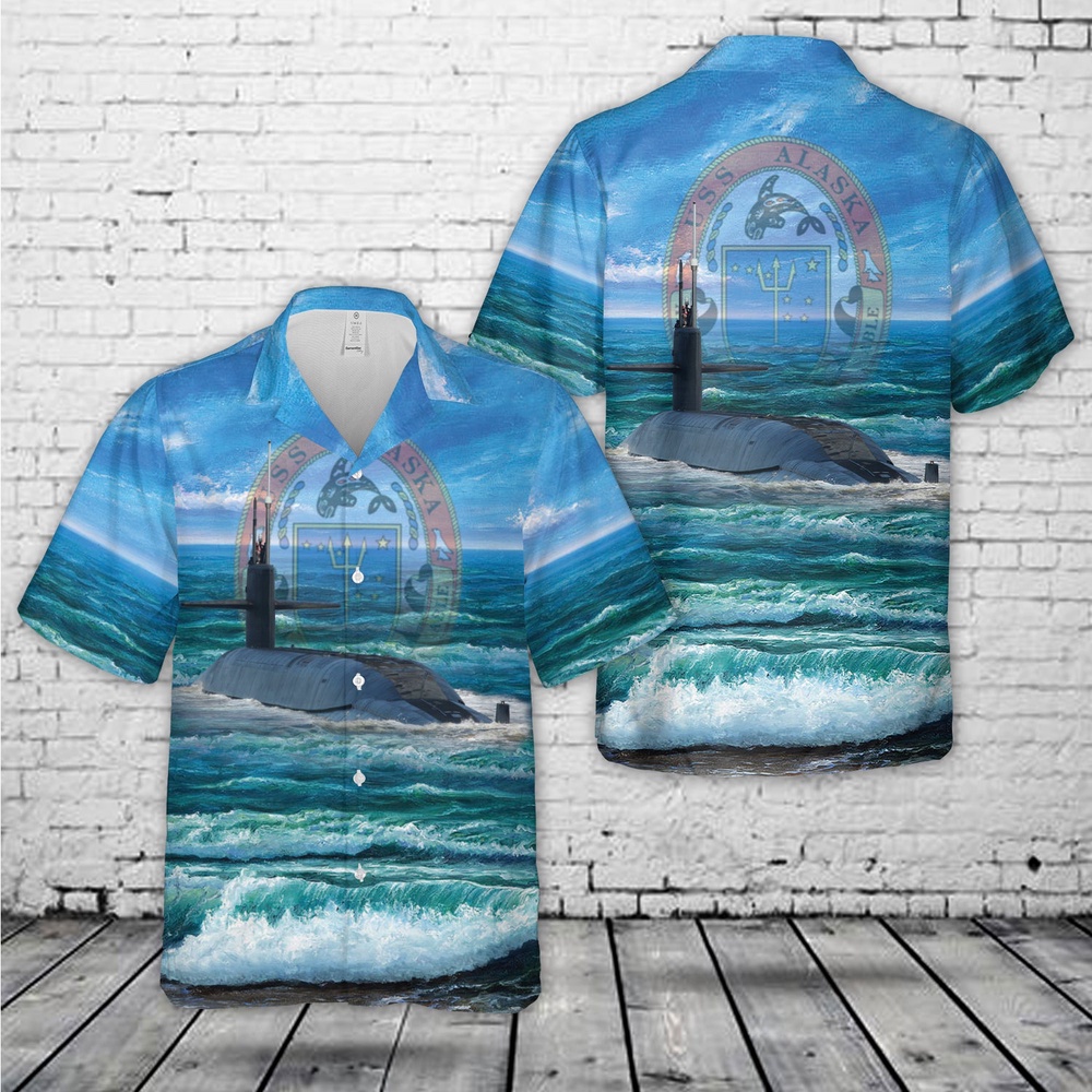 Us Navy Hawaiian Shirt US Navy USS Alaska SSBN 732 Ohio class ballistic missile submarine Hawaiian Shirt Military Hawaiian Shirt 1 plogdo.jpg Us Navy Hawaiian Shirt US Navy USS Alaska SSBN 732 Ohio class ballistic missile submarine Hawaiian Shirt Military Hawaiian Shirt 1 plogdo.jpg