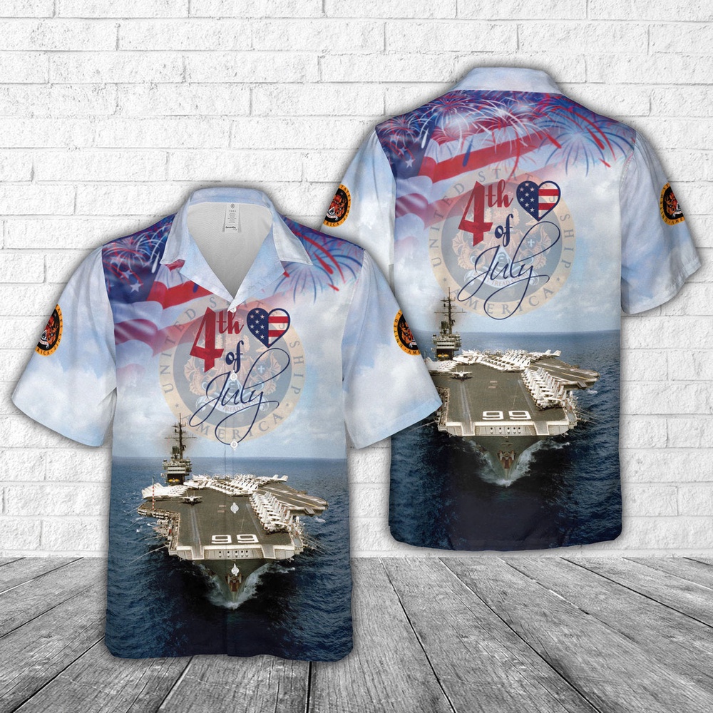 Us Navy Hawaiian Shirt US Navy USS America CVACV 66 4th Of July Hawaiian Shirt Military Hawaiian Shirt 1 oy9xhw.jpg