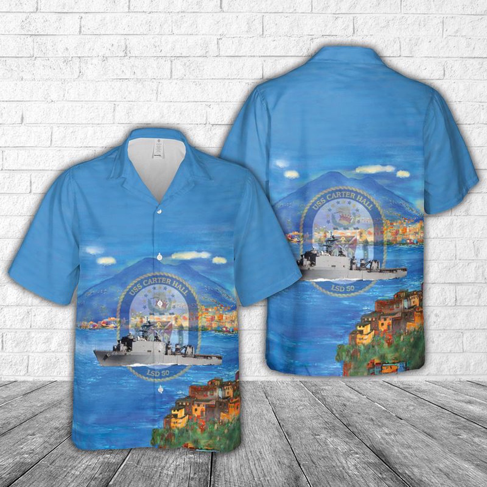 Us Navy Hawaiian Shirt US Navy USS Carter Hall LSD 50 Hawaiian Shirt Military Hawaiian Shirt 1 zndec3.jpg Us Navy Hawaiian Shirt US Navy USS Carter Hall LSD 50 Hawaiian Shirt Military Hawaiian Shirt 1 zndec3.jpg