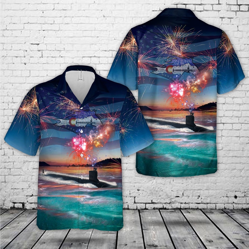 Us Navy Hawaiian Shirt US Navy USS Colorado SSN 788 4th Of July Hawaiian Shirt Military Hawaiian Shirt 1 rhugf8.jpg