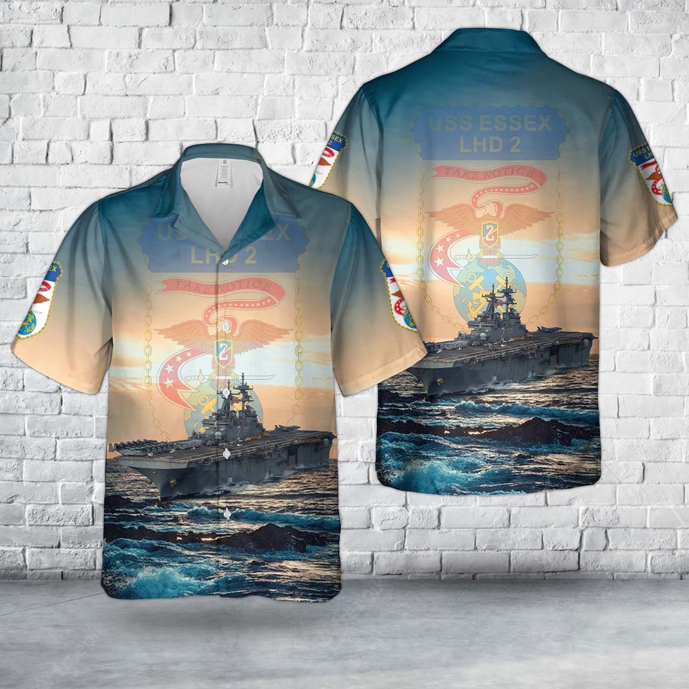 Us Navy Hawaiian Shirt US Navy USS Essex LHD 2 Hawaiian Shirt Military Hawaiian Shirt 1 r7w6po.jpg