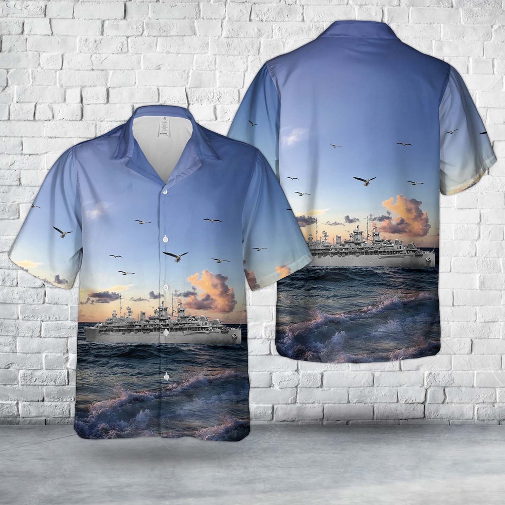 Us Navy Hawaiian Shirt US Navy USS Fulton AS 11 Hawaiian Shirt Military Hawaiian Shirt 1 qatnkb.jpg