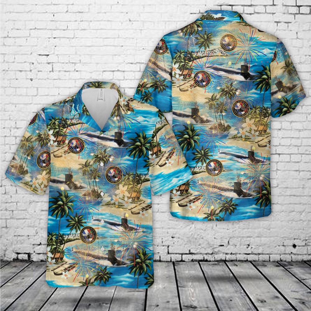 Us Navy Hawaiian Shirt US Navy USS Missouri SSN 780 4th Of July Hawaiian Shirt Military Hawaiian Shirt 1 nmptkb.jpg