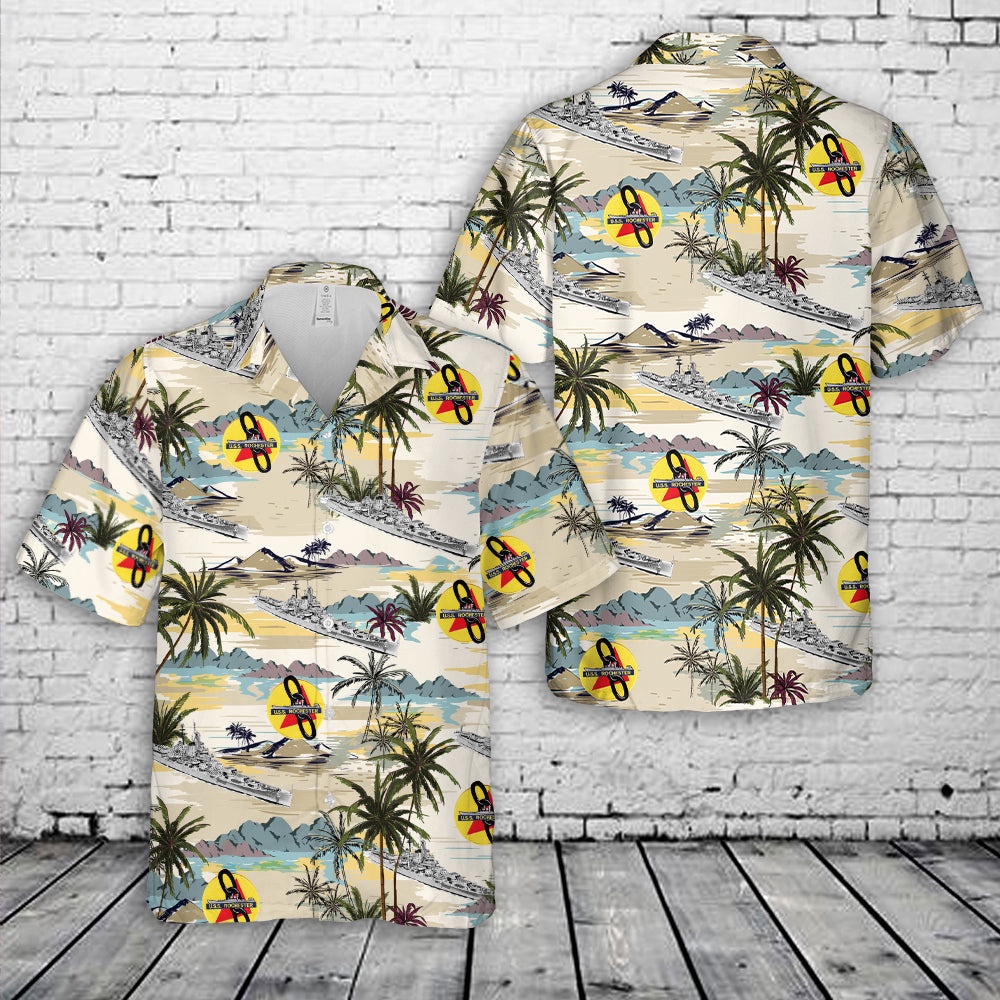 Us Navy Hawaiian Shirt US Navy USS Rochester CA 124 Hawaiian Shirt Military Hawaiian Shirt 1 qdomtj.jpg