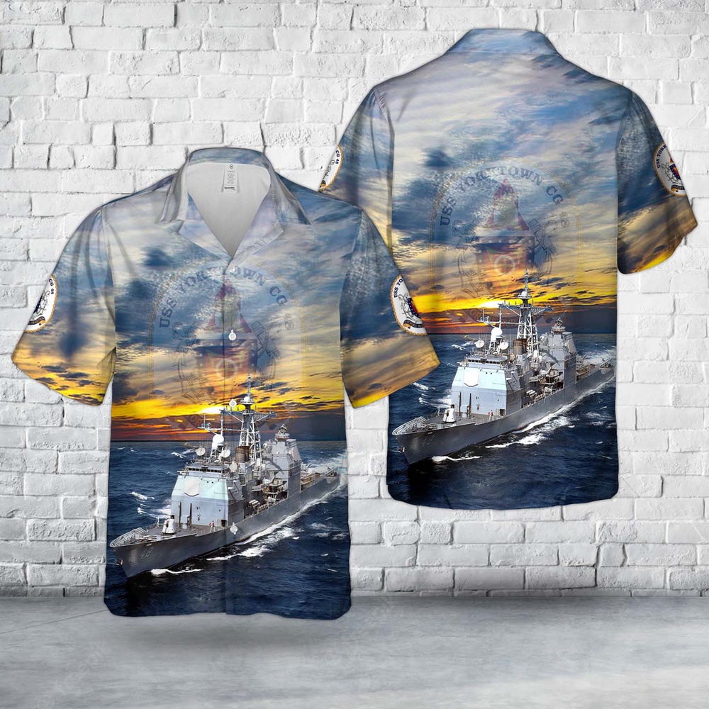 Us Navy Hawaiian Shirt US Navy USS Yorktown DDG 48CG 48 Ticonderoga class guided missile cruiser Hawaiian Shirt Military Hawaiian Shirt 1 whuuol.jpg