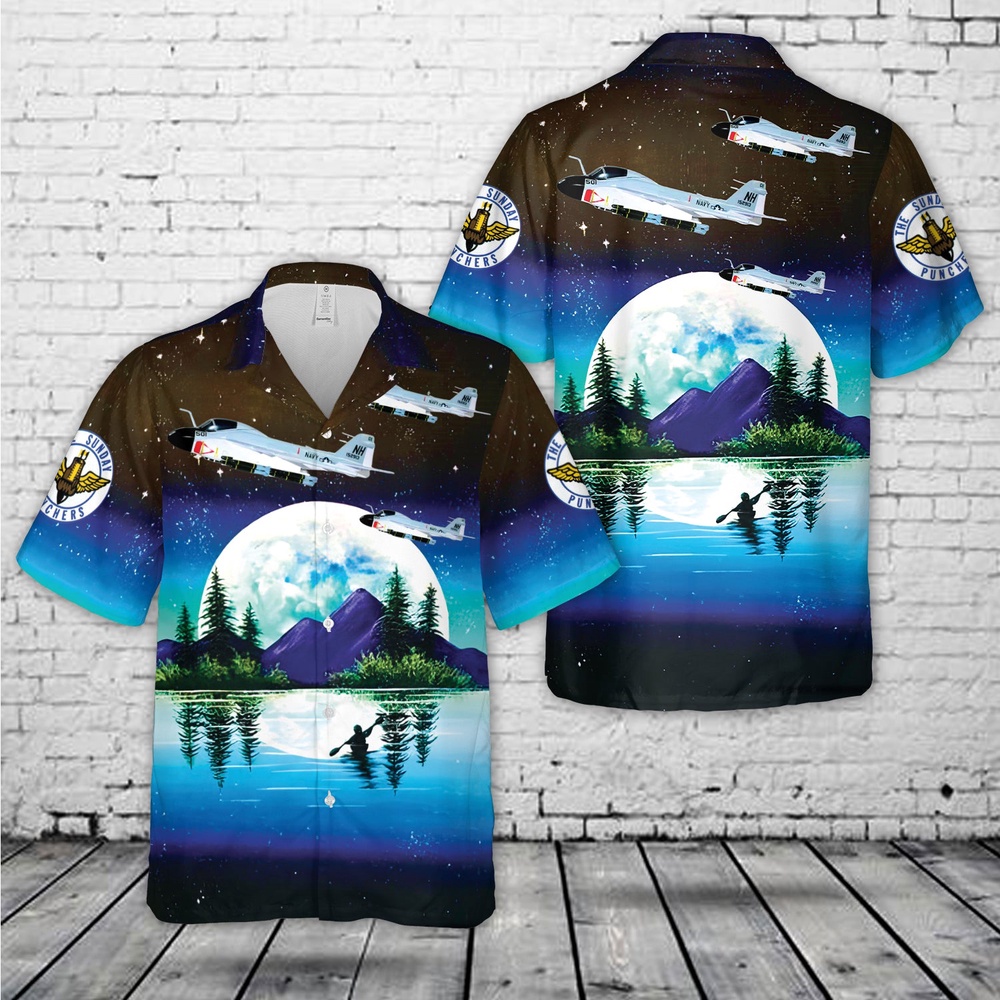 Us Navy Hawaiian Shirt US Navy VA 75 Sunday Punchers 1968 A 6a Intruder Hawaiian Shirt Military Hawaiian Shirt 1 set5sn.jpg