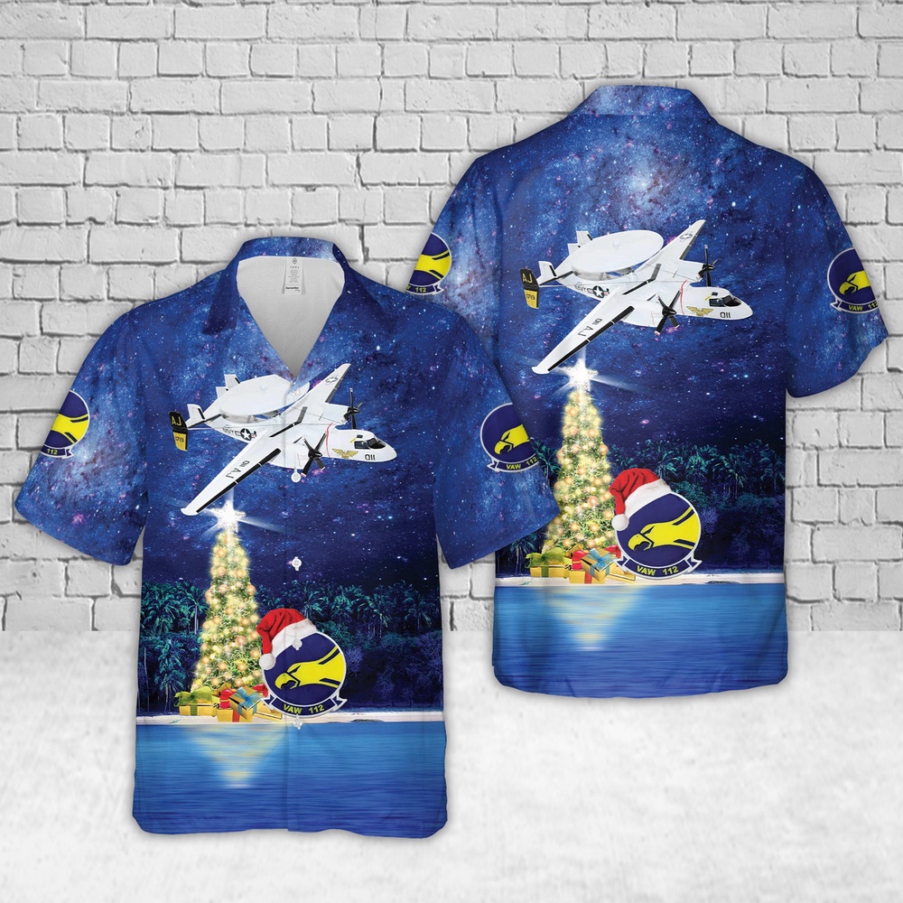 Us Navy Hawaiian Shirt US Navy VAW 112 Golden Hawks 1978 USS Nimitz E 2C Christmas Hawaiian Shirt Military Hawaiian Shirt 1 yjnypx.jpg Us Navy Hawaiian Shirt US Navy VAW 112 Golden Hawks 1978 USS Nimitz E 2C Christmas Hawaiian Shirt Military Hawaiian Shirt 1 yjnypx.jpg