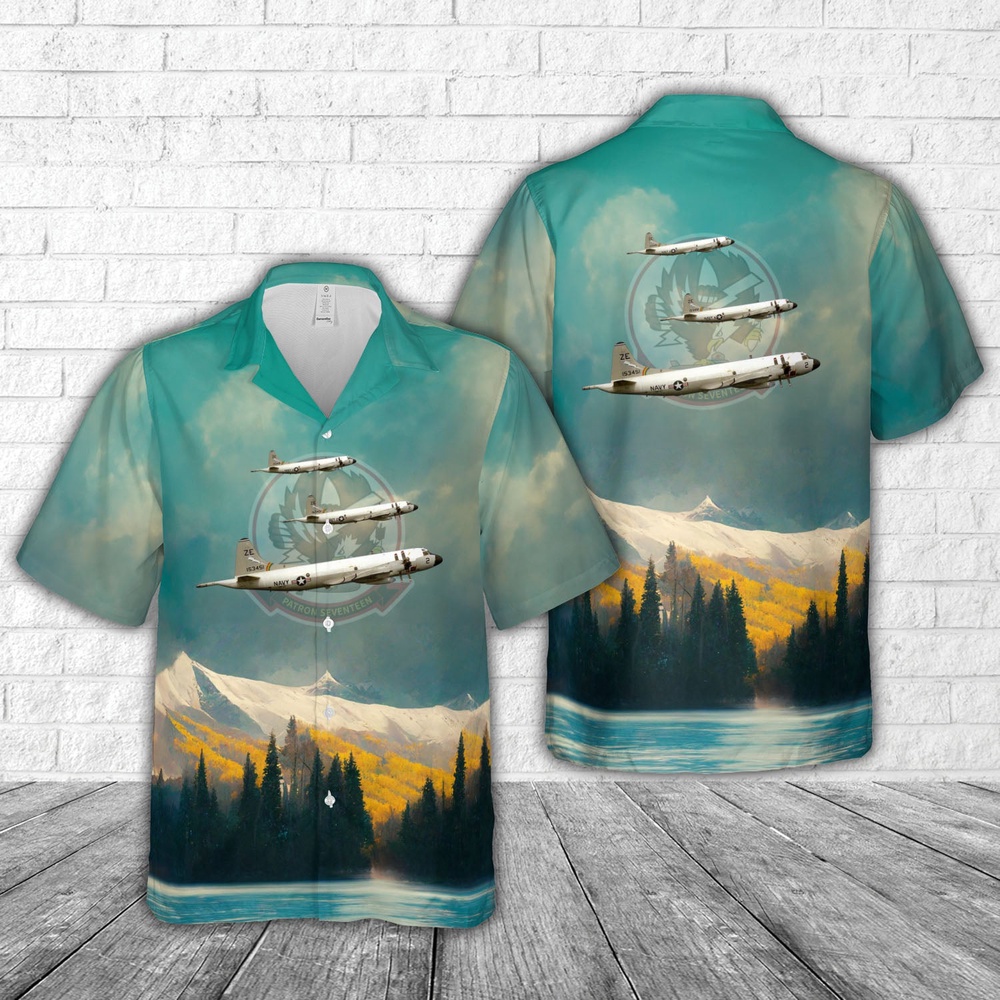 Us Navy Hawaiian Shirt US Navy White Lightnings VP 17 P 3B Hawaiian Shirt Military Hawaiian Shirt 1 m4ykwc.jpg