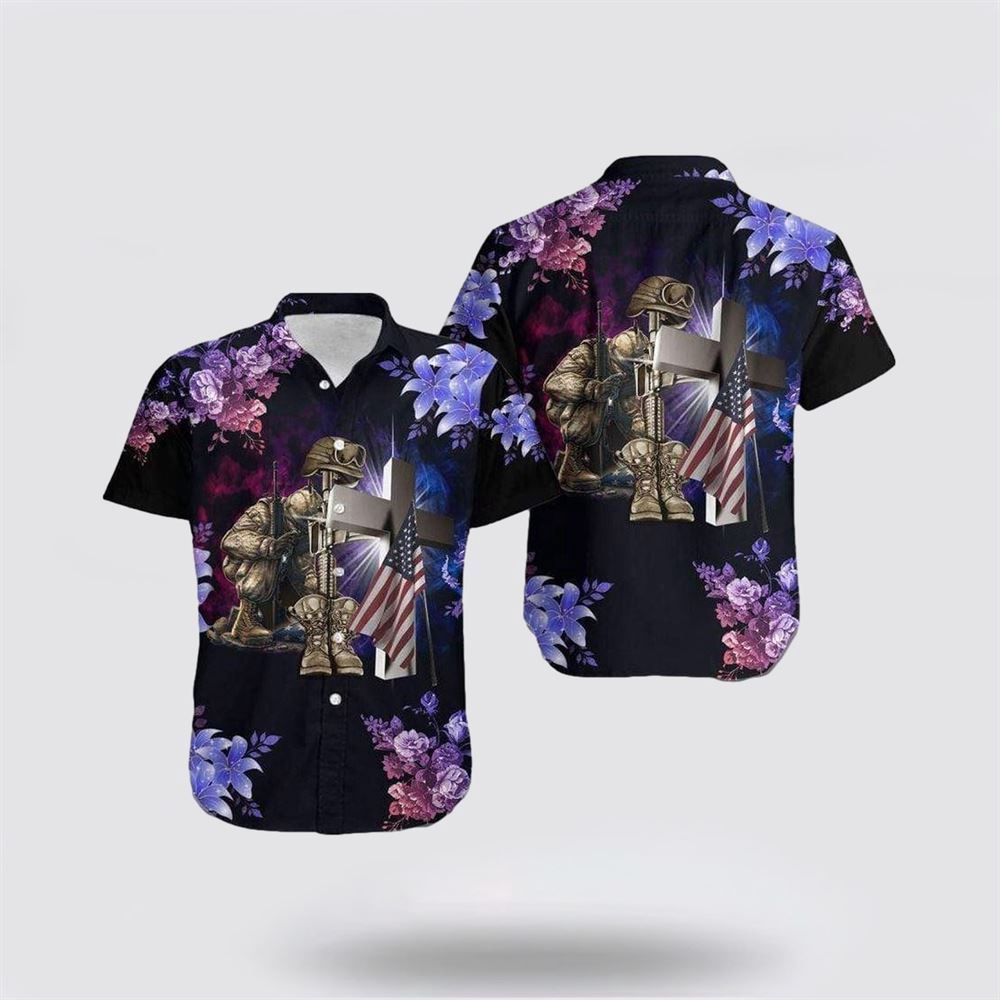 Veteran And Jesus Cross Red Blue Tropical Hawaiian Shirt Religious Hawaiian Shirt Christian Aloha Shirt Christian Gift 1 fco6fw.jpg