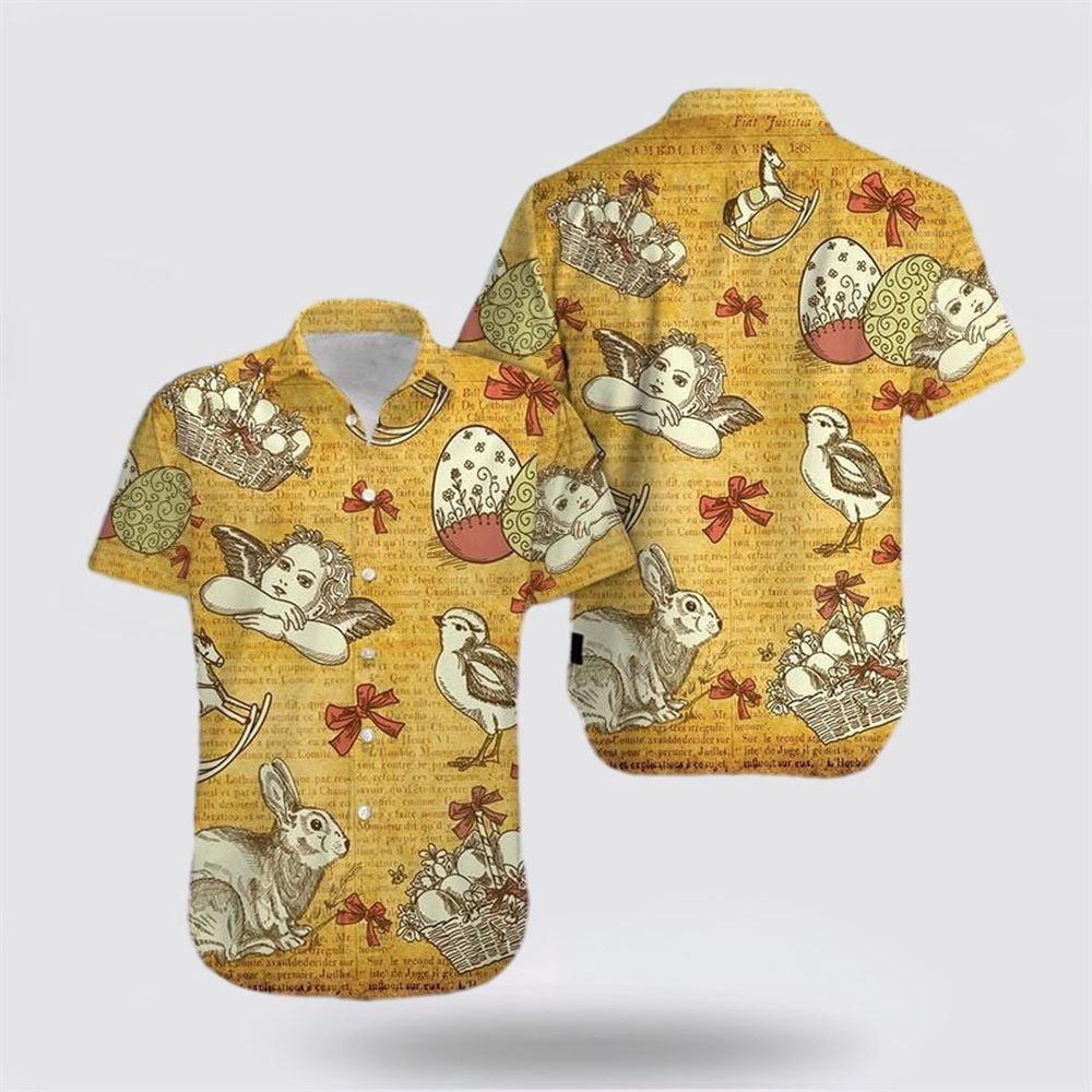 Vintage Happy Easter Unisex Hawaiian Shirts Easter Hawaiian Shirt Religious Hawaiian Shirt Christian Aloha Shirt Christian Gift 1 a2bky2.jpg