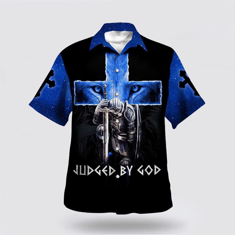 Warrior Lion Cross Judged By God Hawaiian Shirt Christian Hawaiian Shirt Christian Summer Short Sleeve Shirt 1 ltegvw.jpg Warrior Lion Cross Judged By God Hawaiian Shirt Christian Hawaiian Shirt Christian Summer Short Sleeve Shirt 1 ltegvw.jpg