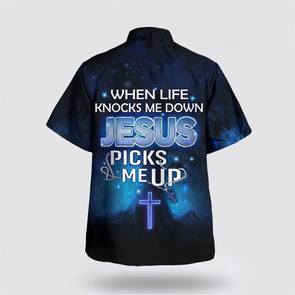 When Life Knocks Me Down Jesus Picks Me Up Hawaiian Shirt Christian Hawaiian Shirt Christian Summer Short Sleeve Shirt 2 jz0owq.jpg