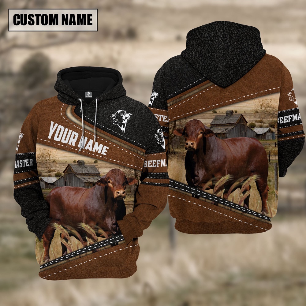 Beefmaster Cattle Leather Pattern Farm Personalized 3D Hoodie Farm Hoodie Farmher Shirt 1 ovyzoo.jpg Beefmaster Cattle Leather Pattern Farm Personalized 3D Hoodie Farm Hoodie Farmher Shirt 1 ovyzoo.jpg