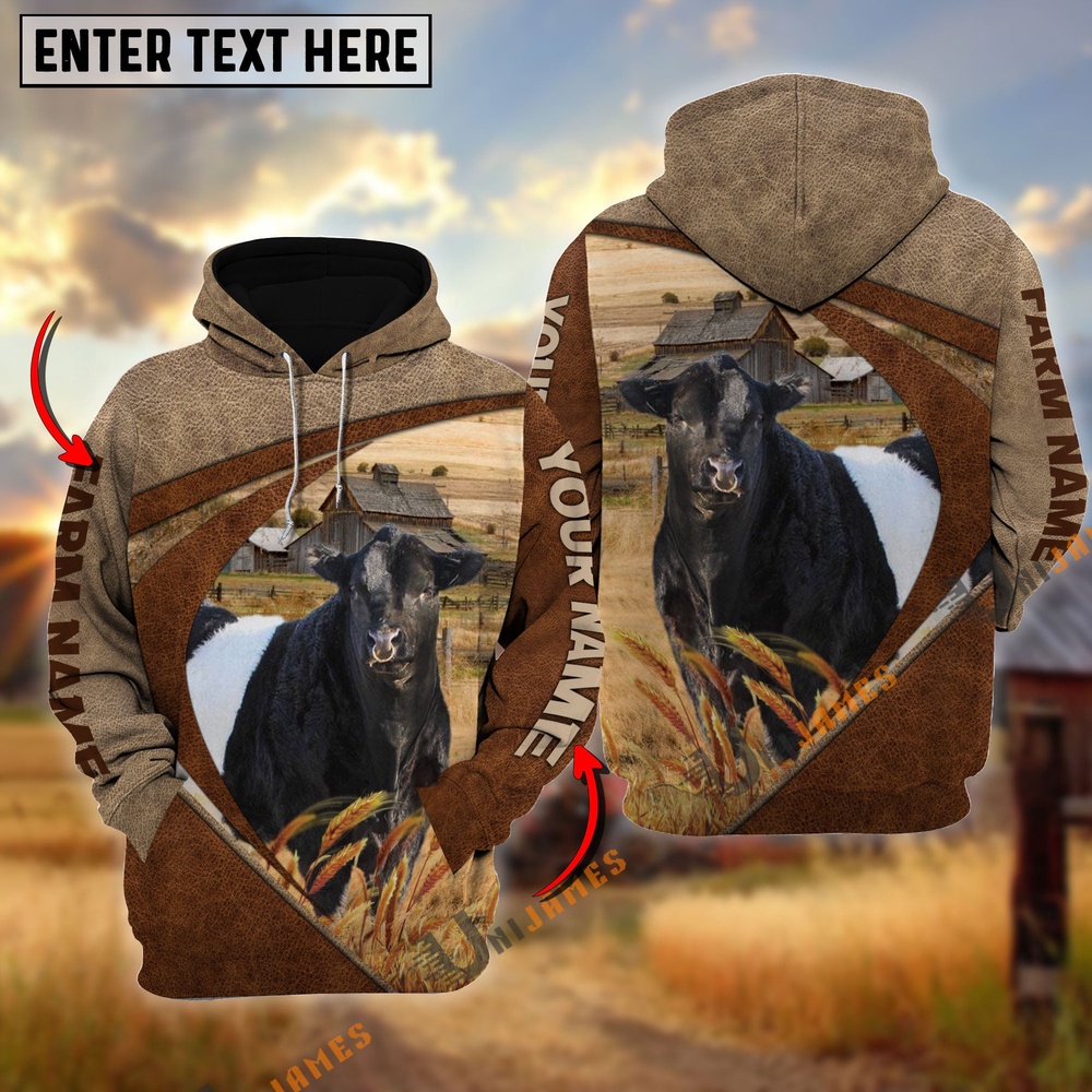 Belted Galloway Personalized Name Farm Name 3D Mix Leather Pattern Hoodie Farm Hoodie Farmher Shirt 1 xazqrx.jpg Belted Galloway Personalized Name Farm Name 3D Mix Leather Pattern Hoodie Farm Hoodie Farmher Shirt 1 xazqrx.jpg