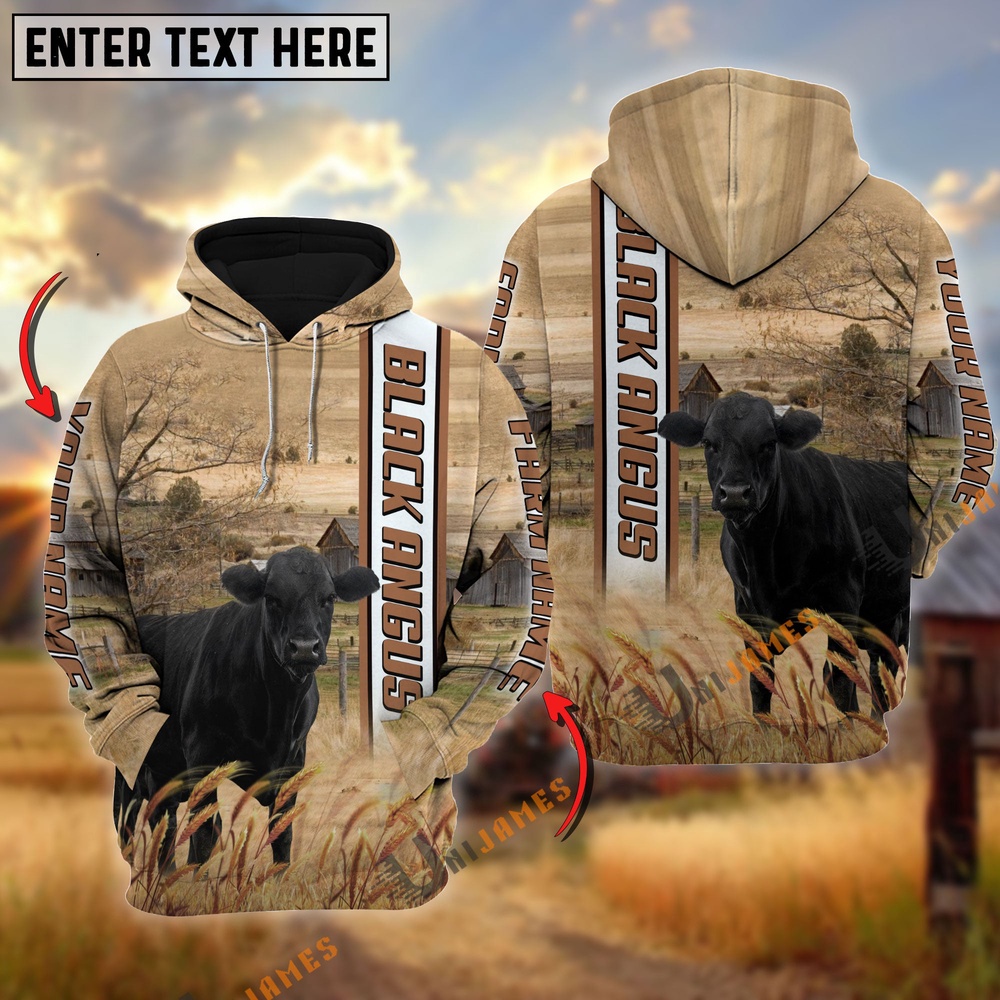 Black Angus Happy Farm Life Personalized Name Farm Name 3D Hoodie Farm Hoodie Farmher Shirt 1 nbxk8b.jpg Black Angus Happy Farm Life Personalized Name Farm Name 3D Hoodie Farm Hoodie Farmher Shirt 1 nbxk8b.jpg