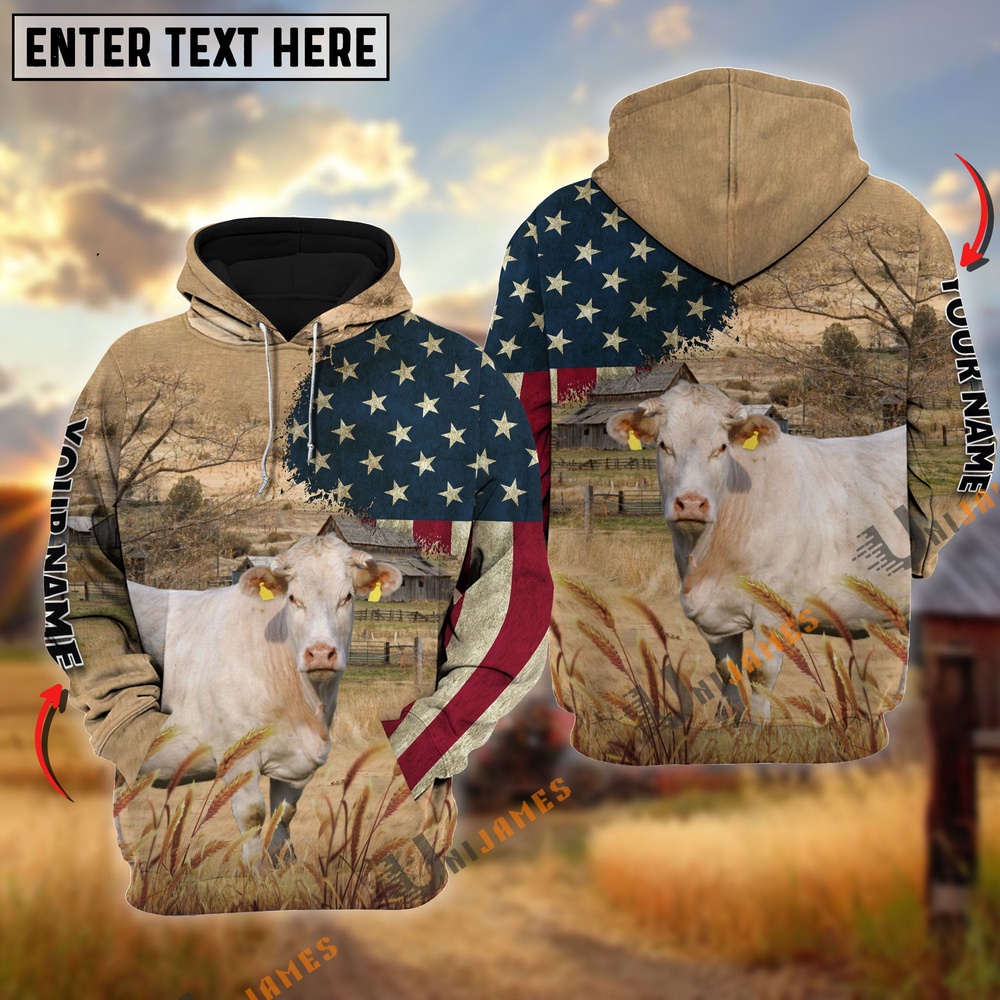Charolais US Flag Customized Name 3D Hoodie Farm Hoodie Farmher Shirt 1 vjpmix.jpg Charolais US Flag Customized Name 3D Hoodie Farm Hoodie Farmher Shirt 1 vjpmix.jpg
