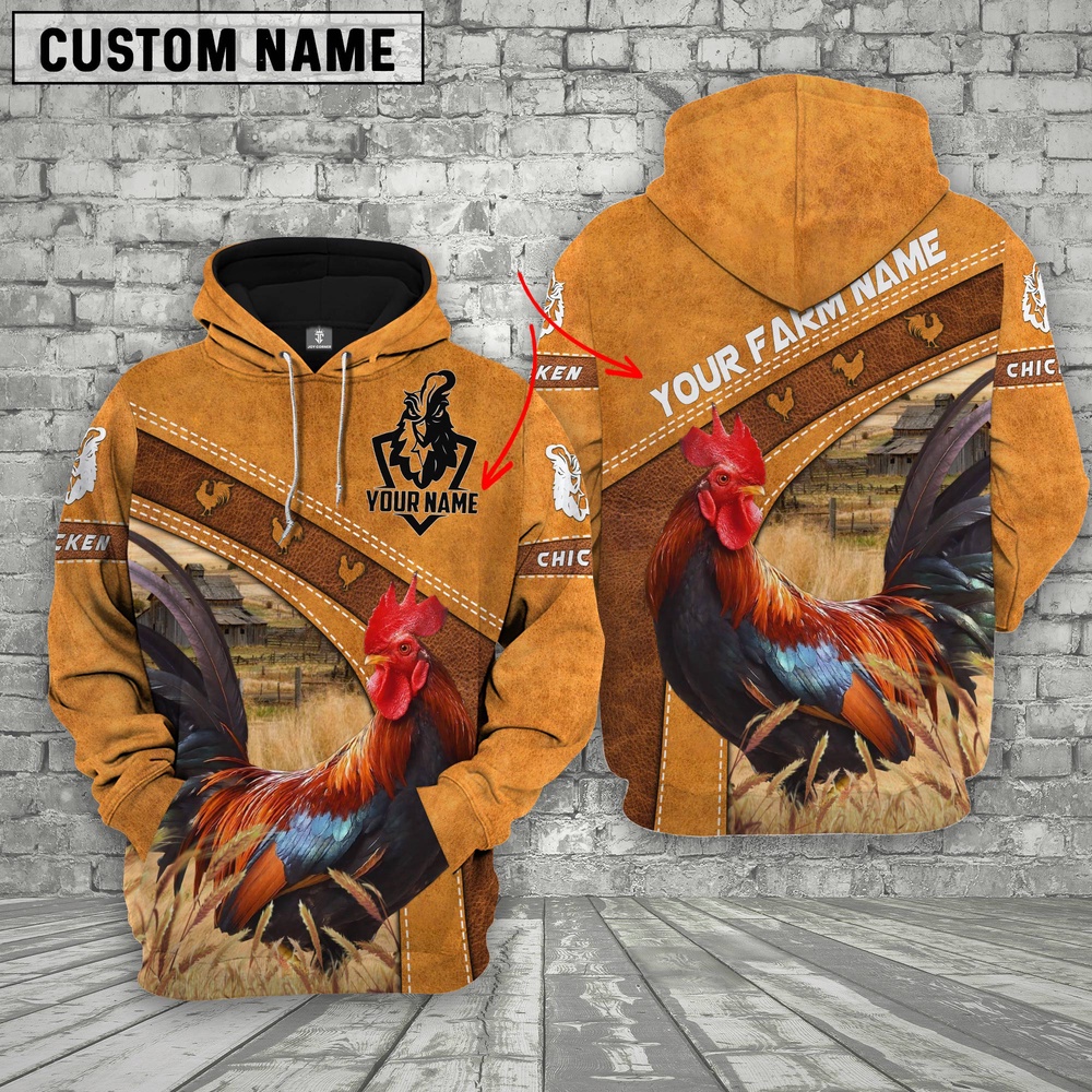 Chicken 3D Customized Name Farm Name Hoodie Farm Hoodie Farmher Shirt 1 yyj4c5.jpg Chicken 3D Customized Name Farm Name Hoodie Farm Hoodie Farmher Shirt 1 yyj4c5.jpg