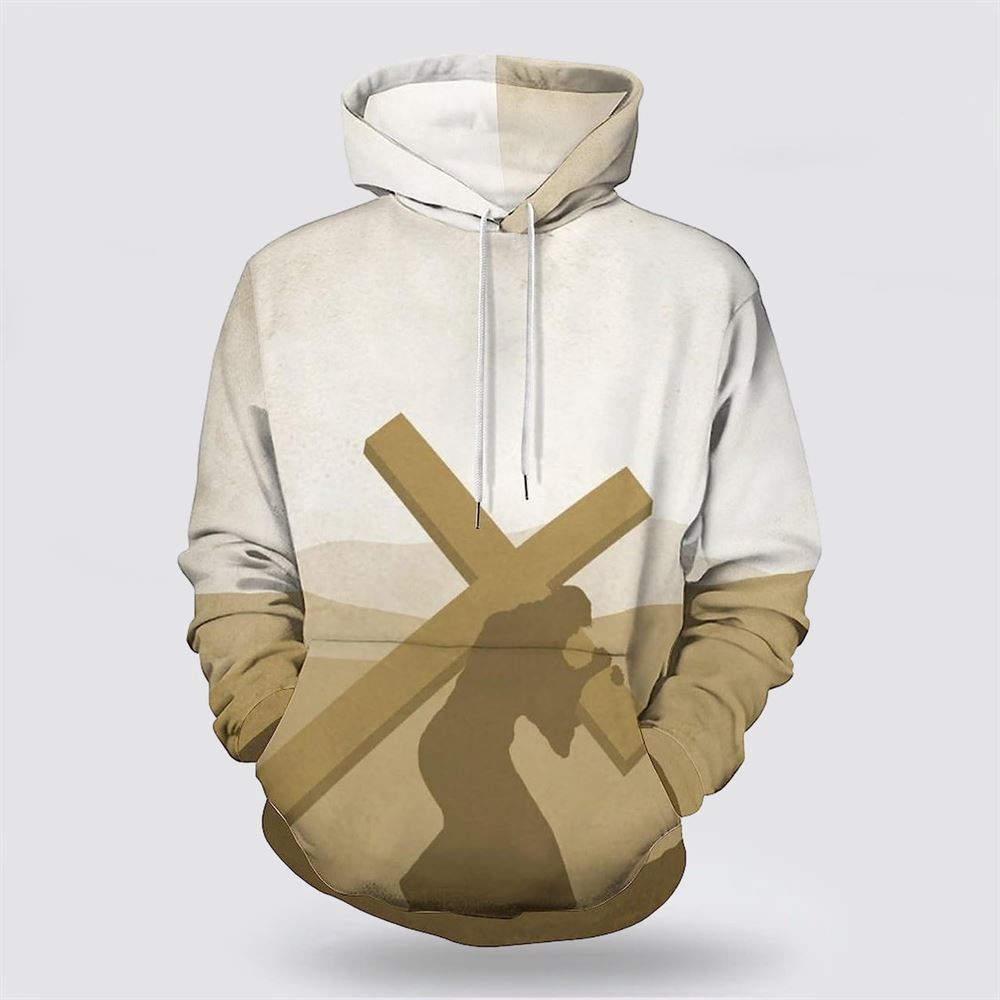 Christ Carrying The Cross 3D Hoodie Christian Hoodie Bible Hoodies Scripture Hoodies 1 snz042.jpg Christ Carrying The Cross 3D Hoodie Christian Hoodie Bible Hoodies Scripture Hoodies 1 snz042.jpg