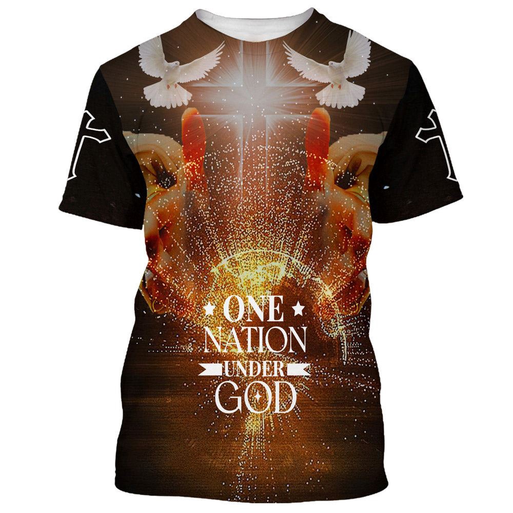 Christian Cross Jesus One Nation Under God 3D T Shirt Christian T Shirt Jesus Tshirt Designs Jesus Christ Shirt 1 hdy9j7.jpg Christian Cross Jesus One Nation Under God 3D T Shirt Christian T Shirt Jesus Tshirt Designs Jesus Christ Shirt 1 hdy9j7.jpg