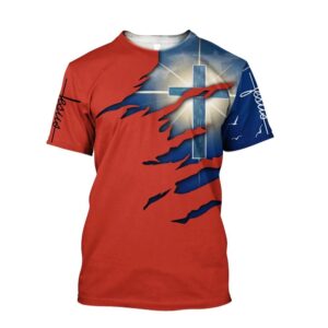 Christian Jesus Cross Light Jesus Unisex…