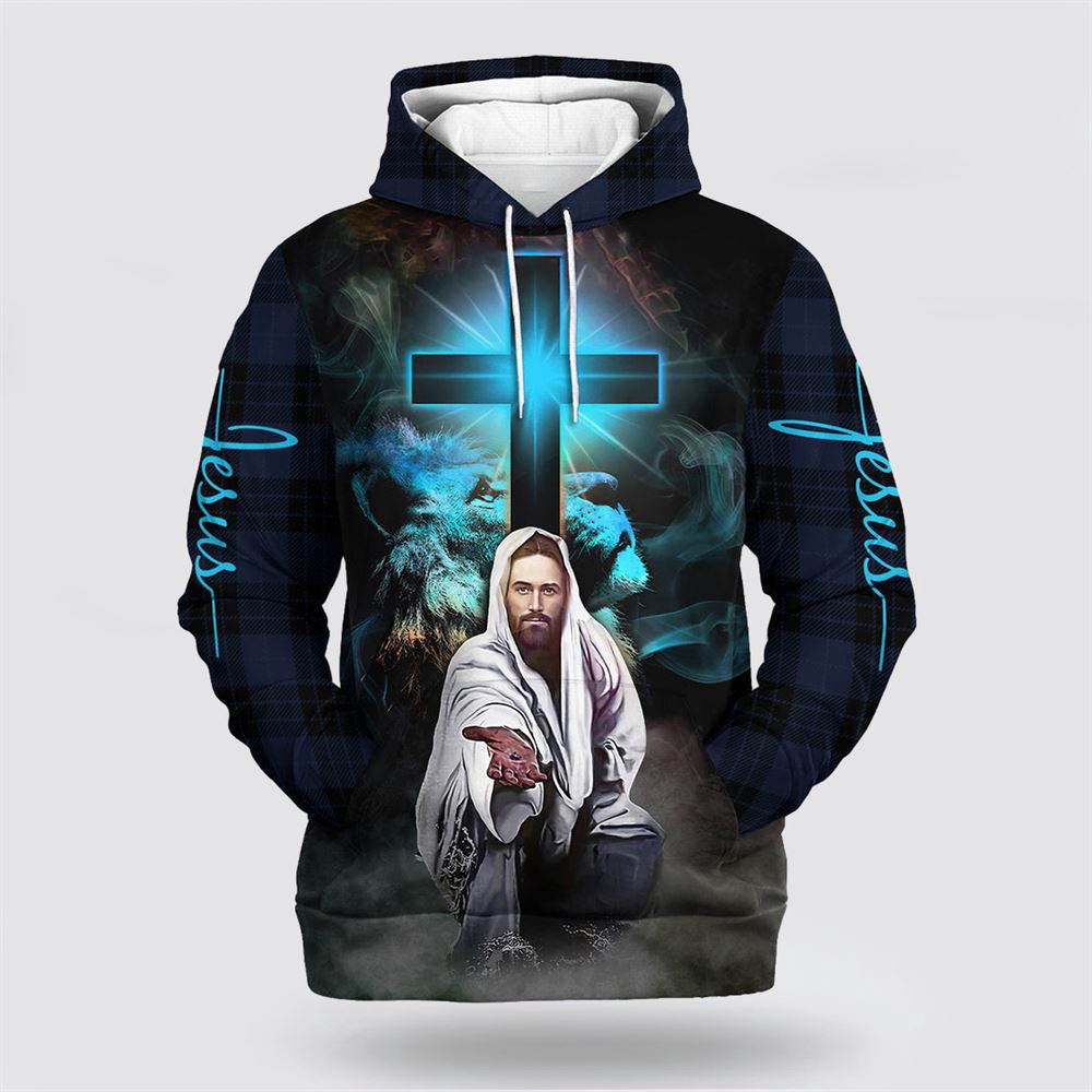 Christian Jesus Lion Cross 3D Hoodies Jesus Printed 3D Hoodie Christian Hoodie Bible Hoodies Scripture Hoodies 1 i5nupx.jpg