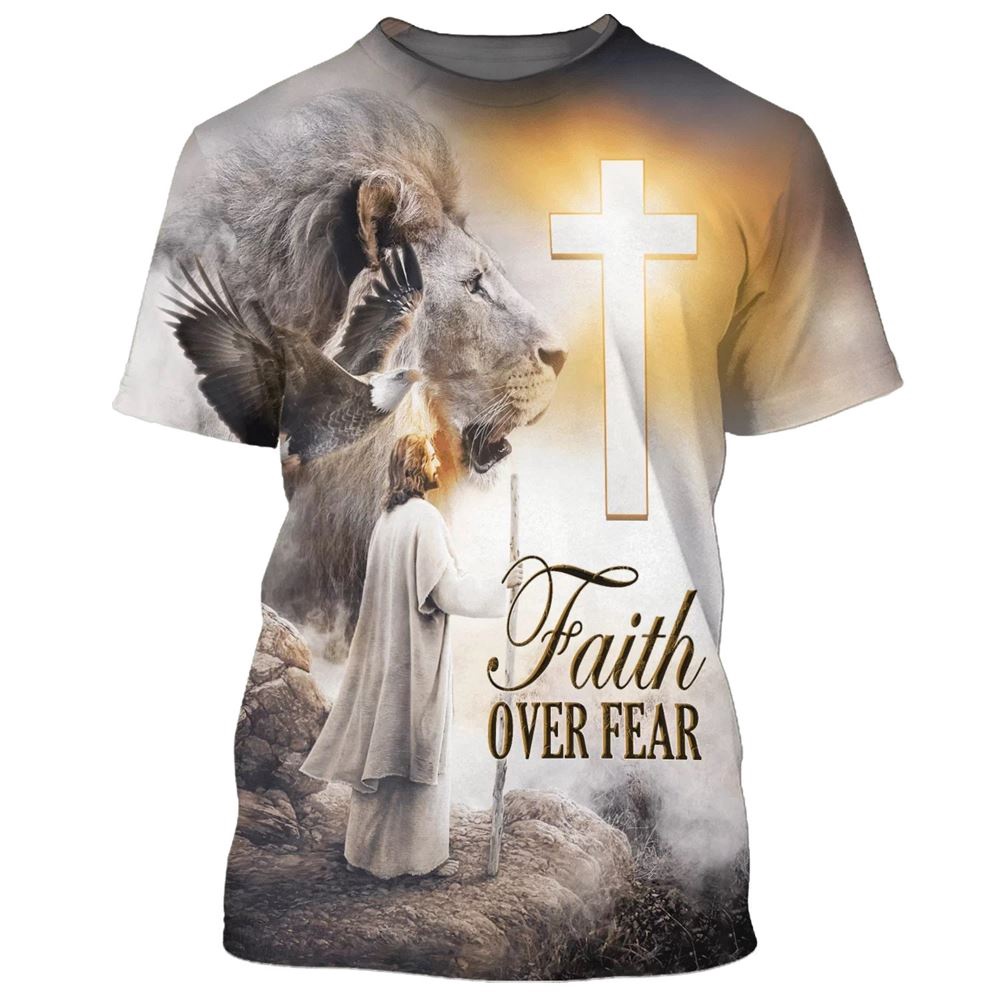 Christian Jesus Lion Cross Faith Over Fear 3D T Shirt Christian T Shirt Jesus Tshirt Designs Jesus Christ Shirt 1 d50xfn.jpg Christian Jesus Lion Cross Faith Over Fear 3D T Shirt Christian T Shirt Jesus Tshirt Designs Jesus Christ Shirt 1 d50xfn.jpg
