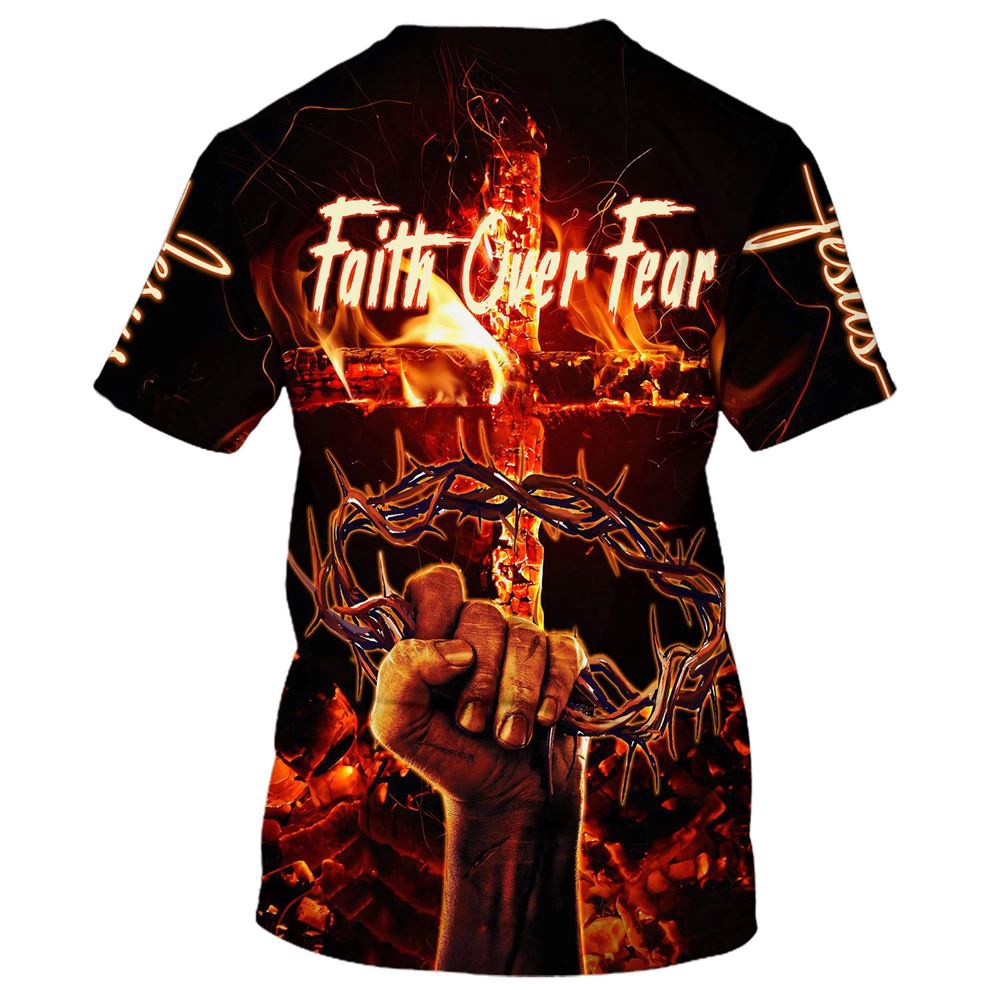 Crown Of Thorns Jesus Christs Faith Over Fear 3D T Shirt Christian T Shirt Jesus Tshirt Designs Jesus Christ Shirt 2 s229ea.jpg Crown Of Thorns Jesus Christs Faith Over Fear 3D T Shirt Christian T Shirt Jesus Tshirt Designs Jesus Christ Shirt 2 s229ea.jpg