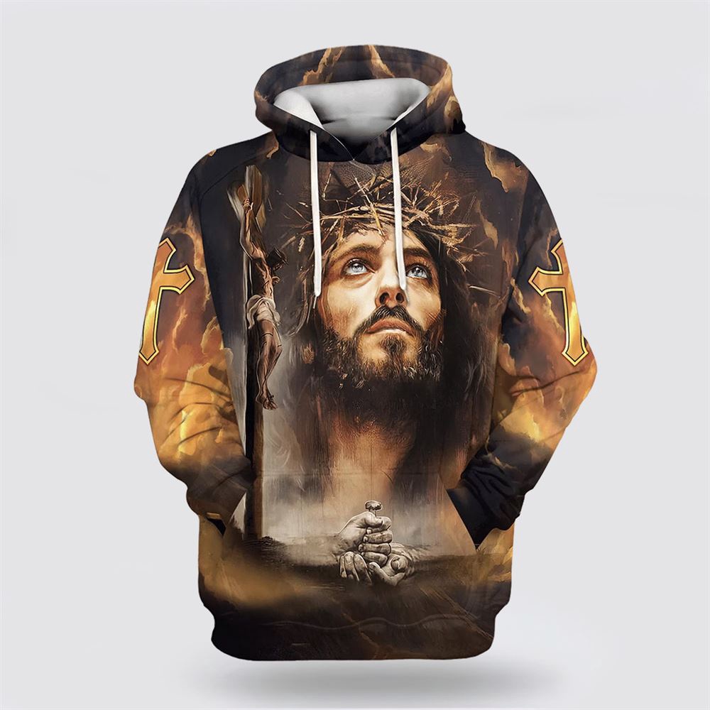 Crucifixion Of Jesus 3D Hoodie Christian Hoodie Bible Hoodies Scripture Hoodies 1 nkvwlp.jpg