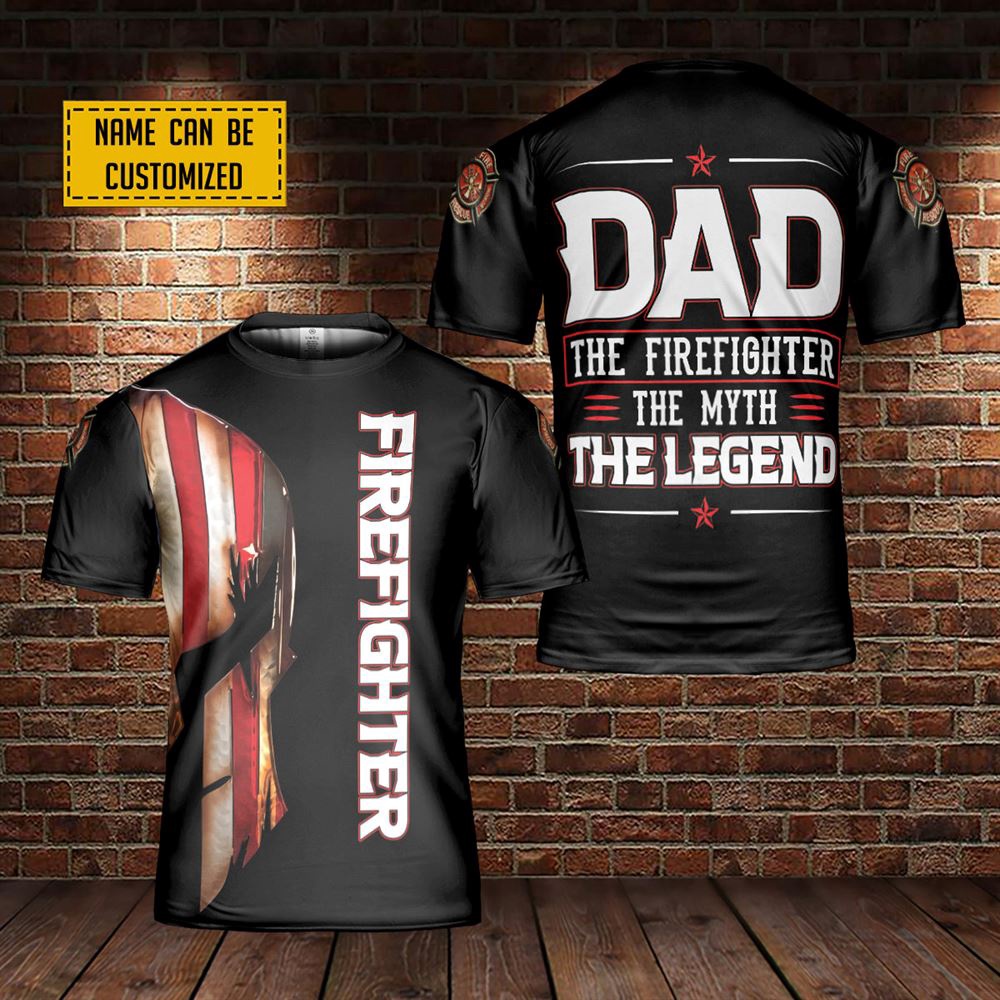 Custom Name American Firefighter 3D T Shirt Christian T Shirt Jesus Tshirt Designs Jesus Christ Shirt 1 aauvwl.jpg