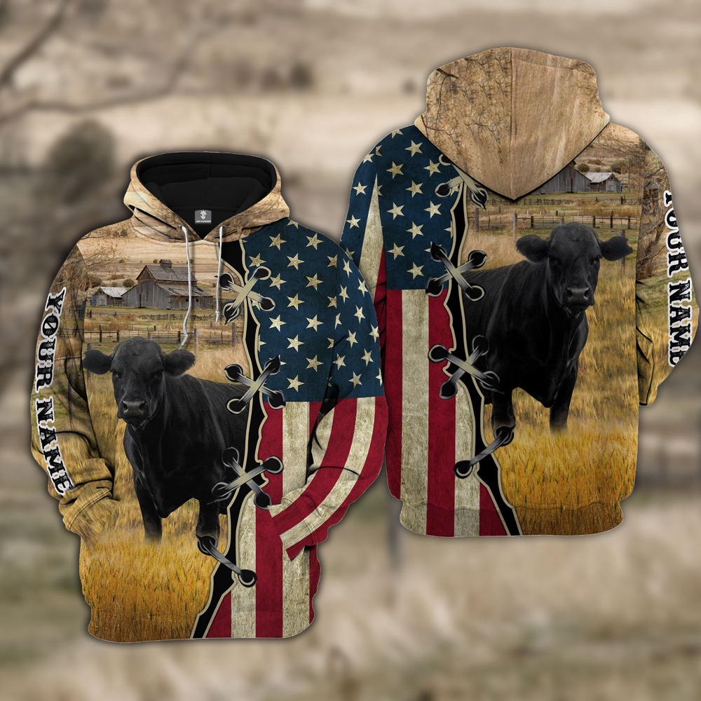 Custom Name Black Angus Cattle American Flag 3D Shirt Farm Hoodie Farmher Shirt 1 kwxus3.jpg Custom Name Black Angus Cattle American Flag 3D Shirt Farm Hoodie Farmher Shirt 1 kwxus3.jpg