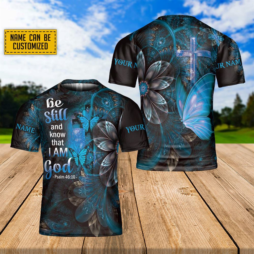 Custom Name Butterflies Hippie Mandala Be Still And Know That I M God 3D T Shirt Christian T Shirt Jesus Tshirt Designs Jesus Christ Shirt 1 vnwl5c.jpg Custom Name Butterflies Hippie Mandala Be Still And Know That I M God 3D T Shirt Christian T Shirt Jesus Tshirt Designs Jesus Christ Shirt 1 vnwl5c.jpg