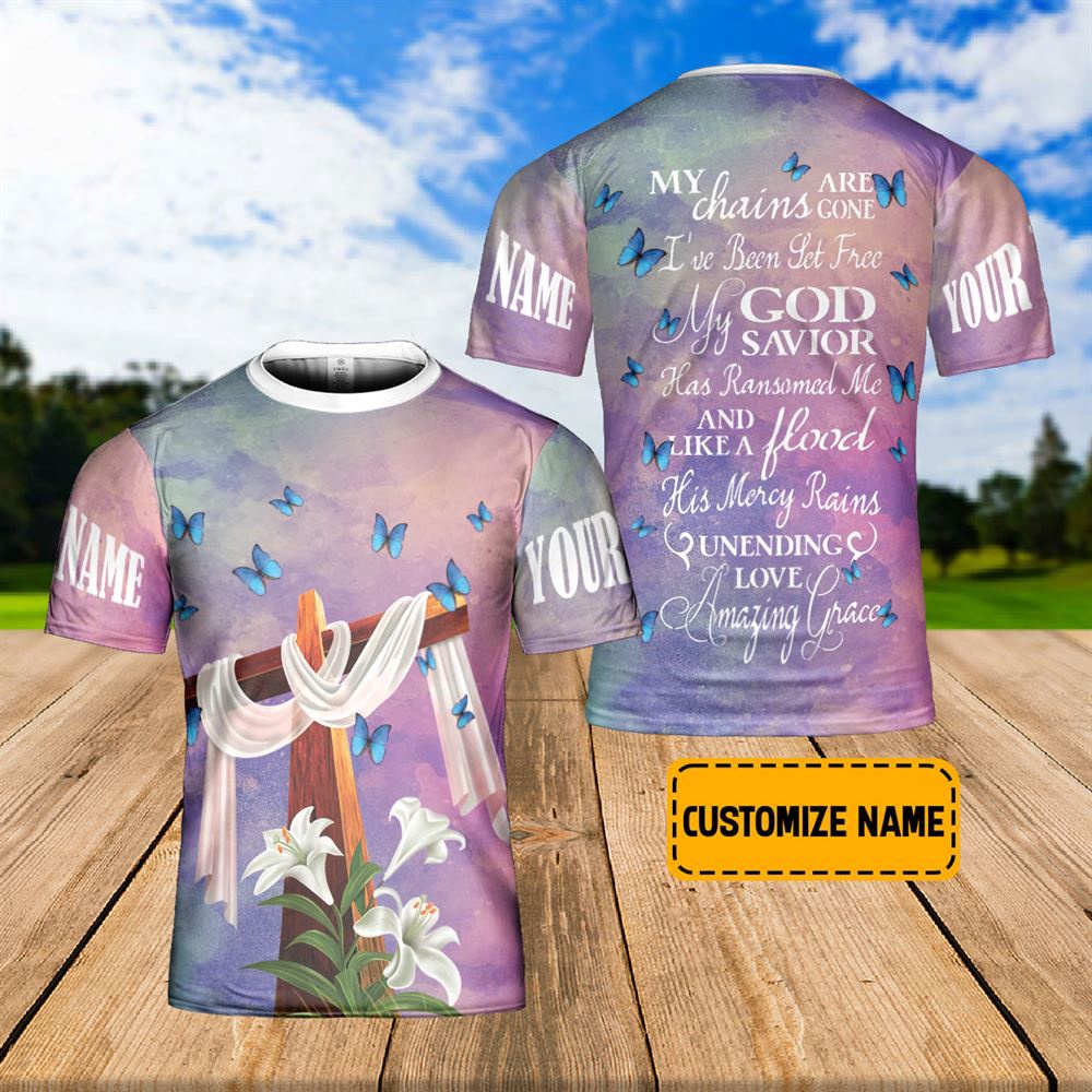Custom Name Jesus Cross Lily Floral Butterflies Amazing Grace 3D T Shirt Christian T Shirt Jesus Tshirt Designs Jesus Christ Shirt 1 tfau59.jpg Custom Name Jesus Cross Lily Floral Butterflies Amazing Grace 3D T Shirt Christian T Shirt Jesus Tshirt Designs Jesus Christ Shirt 1 tfau59.jpg