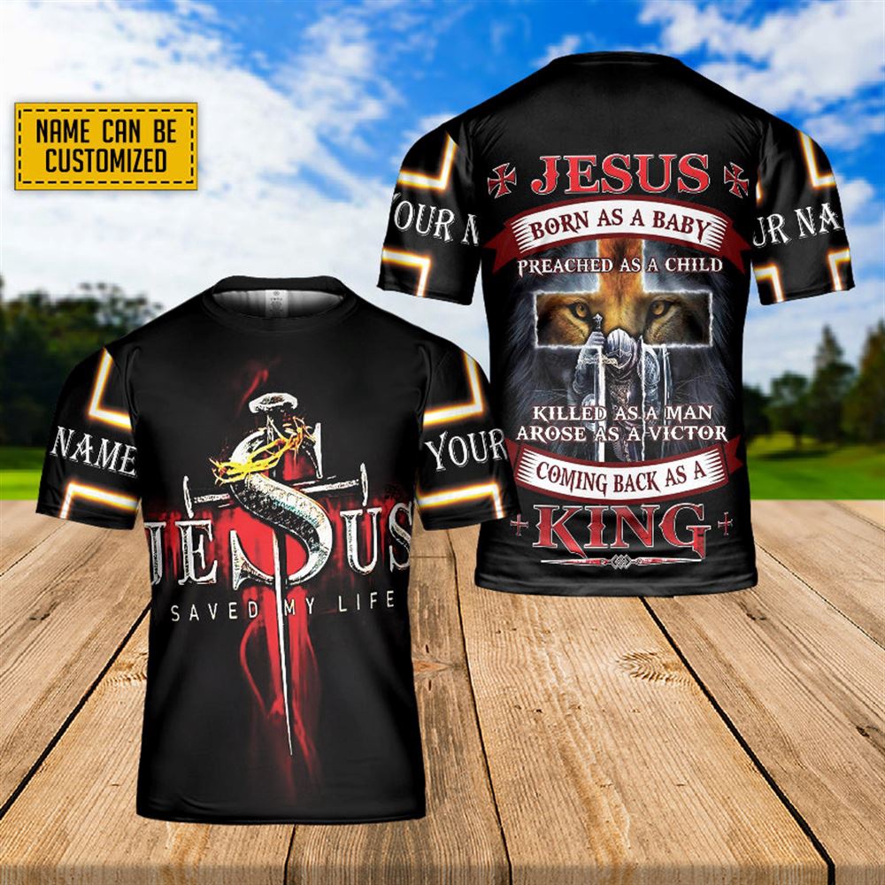 Custom Name Lion Of Judah Warrior Of God Jesus Saved My Life Jesus King Catholic 3D T Shirt Christian T Shirt Jesus Tshirt Designs 1 oevnl7.jpg Custom Name Lion Of Judah Warrior Of God Jesus Saved My Life Jesus King Catholic 3D T Shirt Christian T Shirt Jesus Tshirt Designs 1 oevnl7.jpg