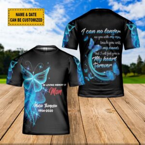 Custom Name Mom Memorial Butterfly Forever…