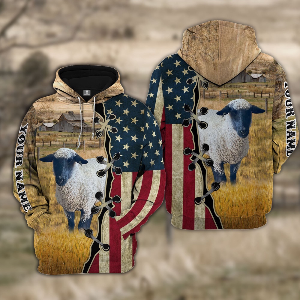 Custom Name Sheep2 American Flag 3D Hoodie Farm Hoodie Farmher Shirt 1 lru1mb.jpg