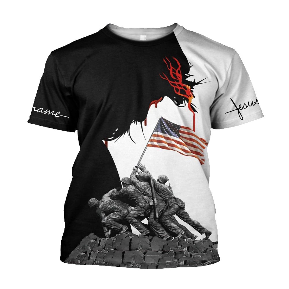 Customized God Bless America One Flag One Land One Heart 3D T Shirt Christian T Shirt Jesus Tshirt Designs Jesus Christ Shirt 1 s4jath.jpg Customized God Bless America One Flag One Land One Heart 3D T Shirt Christian T Shirt Jesus Tshirt Designs Jesus Christ Shirt 1 s4jath.jpg