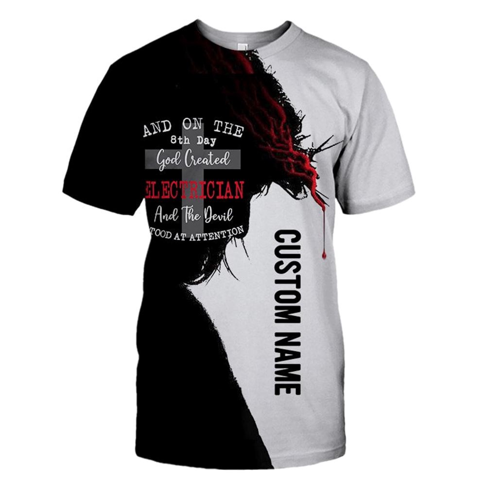 Customized God Created Electrician Jesuss 3D T Shirt Christian T Shirt Jesus Tshirt Designs Jesus Christ Shirt 1 snlnsk.jpg Customized God Created Electrician Jesuss 3D T Shirt Christian T Shirt Jesus Tshirt Designs Jesus Christ Shirt 1 snlnsk.jpg